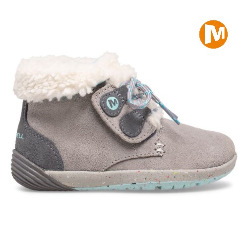 Botas Merrell Bare Steps Cocoa Jr. Niños MX.N.KRO